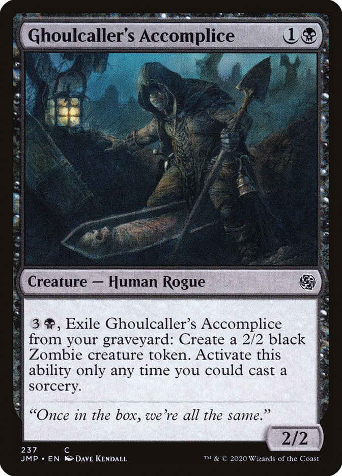 Ghoulcaller's Accomplice [Jumpstart] | Black Swamp Games