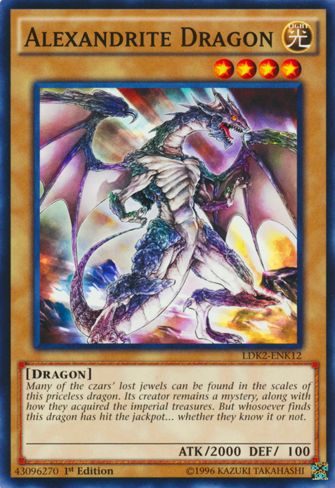 Alexandrite Dragon [LDK2-ENK12] Common | Black Swamp Games
