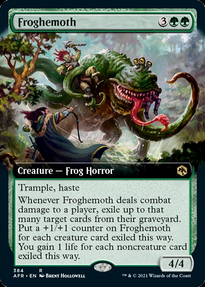 Froghemoth (Extended Art) [Dungeons & Dragons: Adventures in the Forgotten Realms] | Black Swamp Games