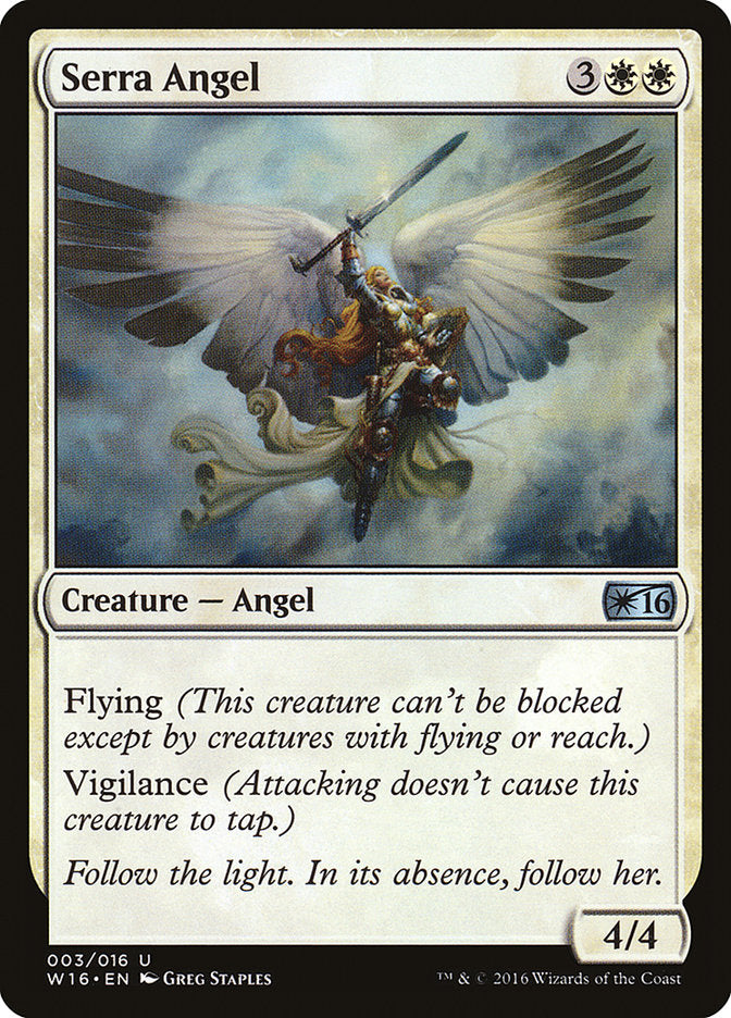 Serra Angel [Welcome Deck 2016] | Black Swamp Games
