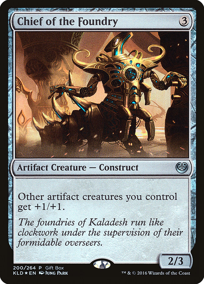 Chief of the Foundry (Gift Pack) [Kaladesh Promos] | Black Swamp Games