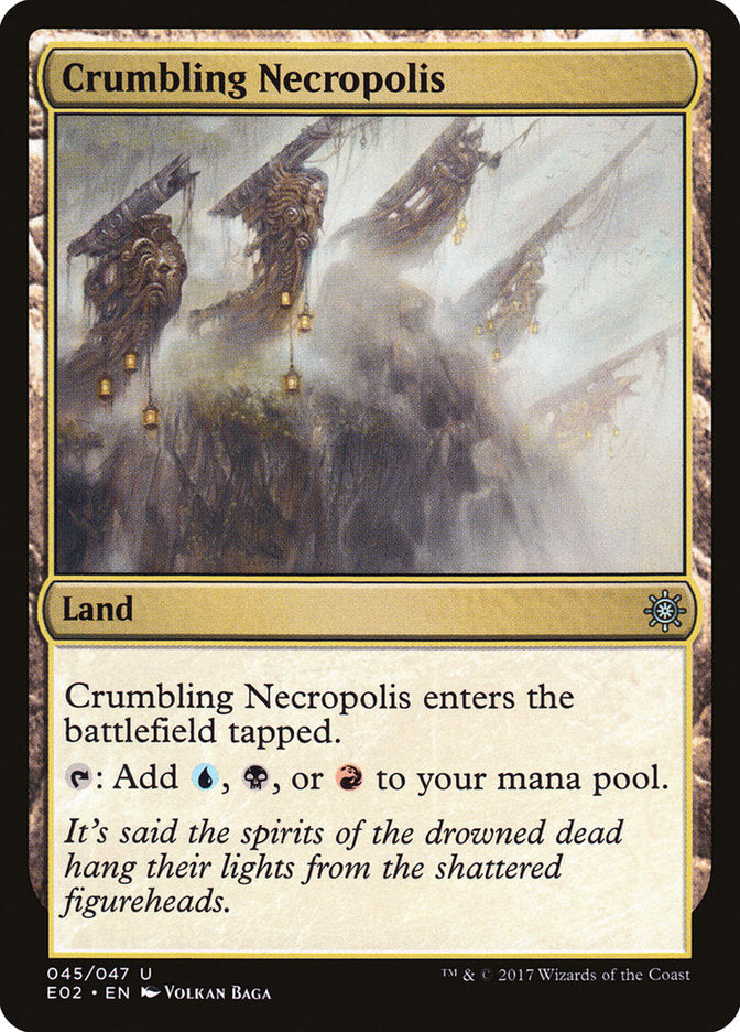 Crumbling Necropolis [Explorers of Ixalan] | Black Swamp Games