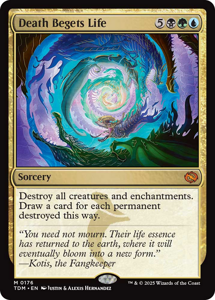 Death Begets Life [Tarkir: Dragonstorm] | Black Swamp Games