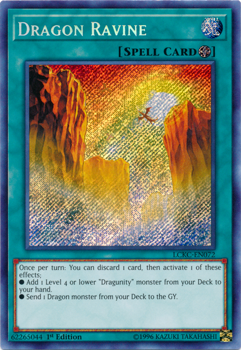 Dragon Ravine [LCKC-EN072] Secret Rare | Black Swamp Games