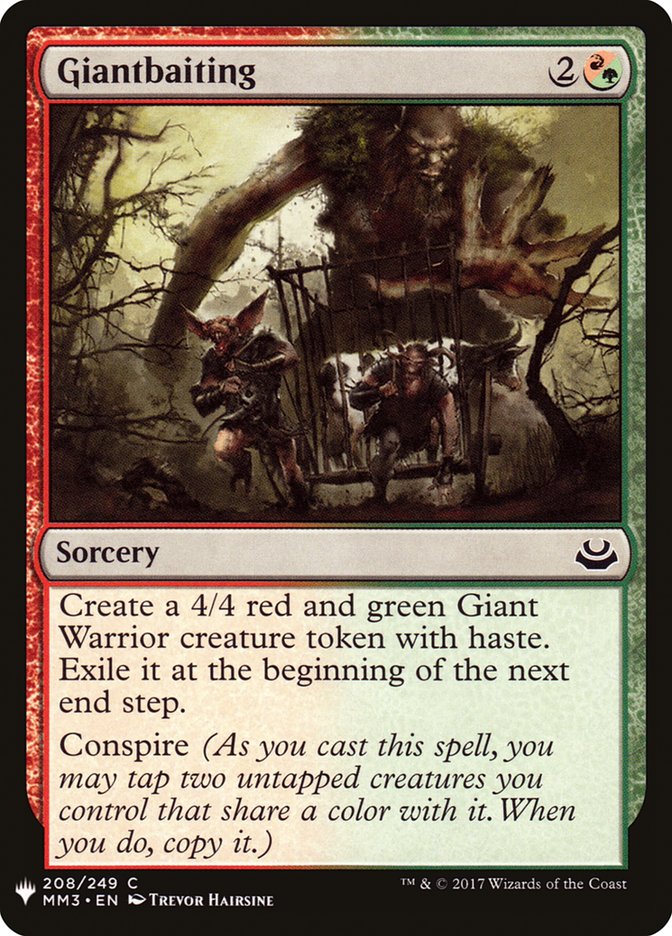 Giantbaiting [Mystery Booster] | Black Swamp Games