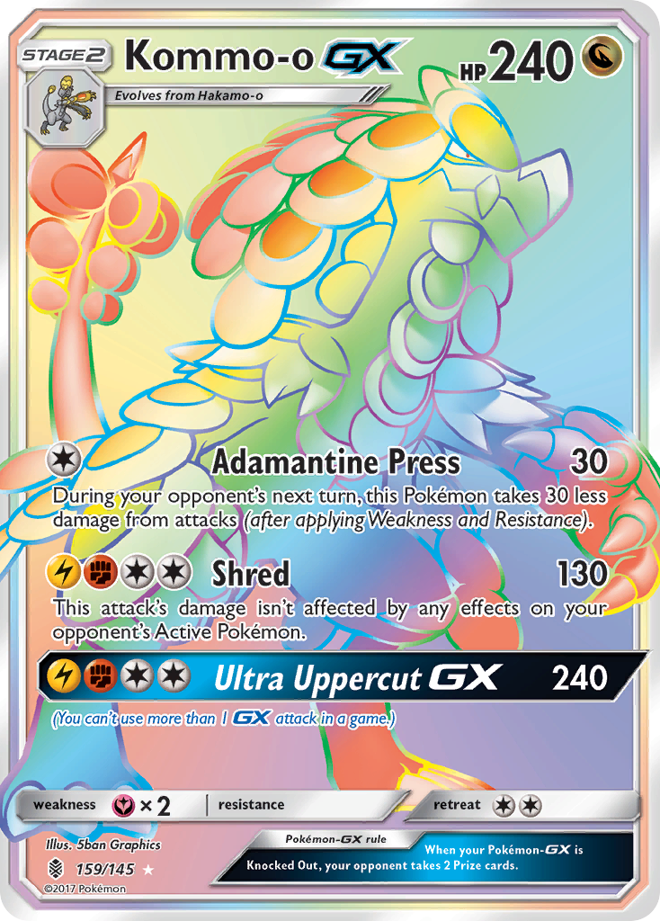 Kommo-o GX (159/145) [Sun & Moon: Guardians Rising] | Black Swamp Games