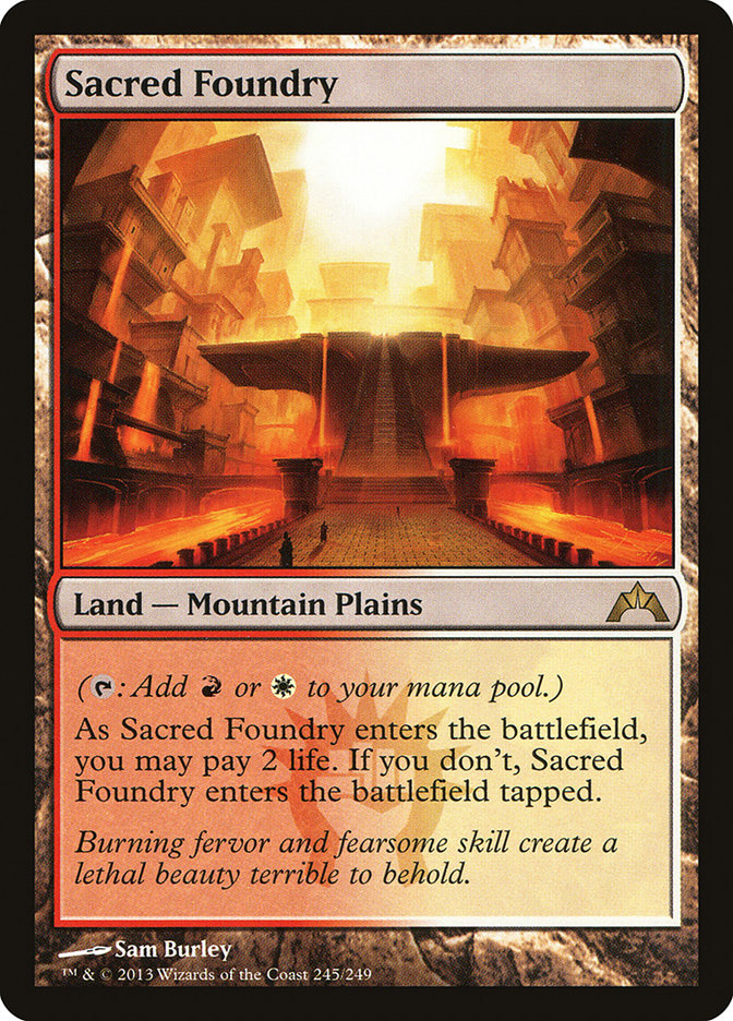 Sacred Foundry [Gatecrash] | Black Swamp Games
