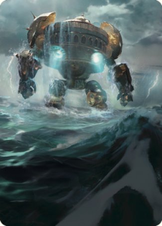 Island Art Card [The Brothers' War Art Series] | Black Swamp Games