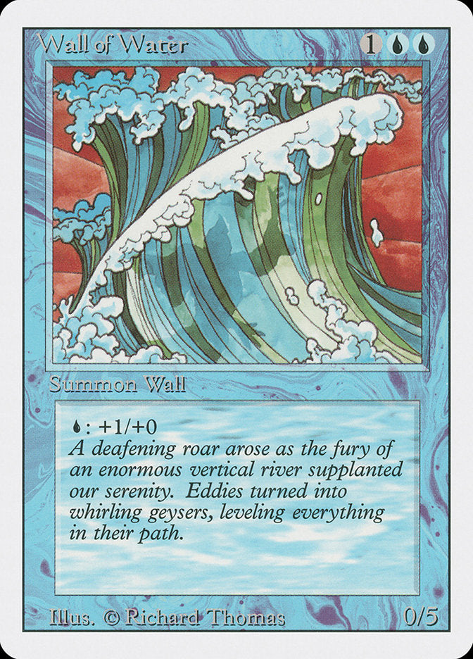 Wall of Water [Revised Edition] | Black Swamp Games