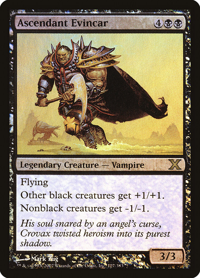 Ascendant Evincar (Premium Foil) [Tenth Edition] | Black Swamp Games