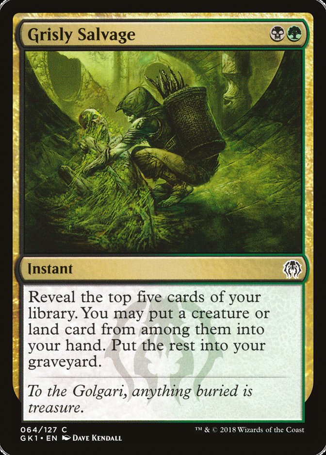 Grisly Salvage [Guilds of Ravnica Guild Kit] | Black Swamp Games