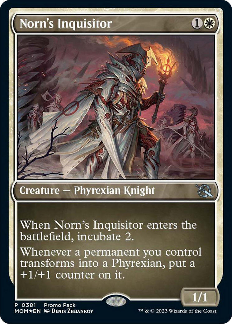 Norn's Inquisitor (Promo Pack) [March of the Machine Promos] | Black Swamp Games