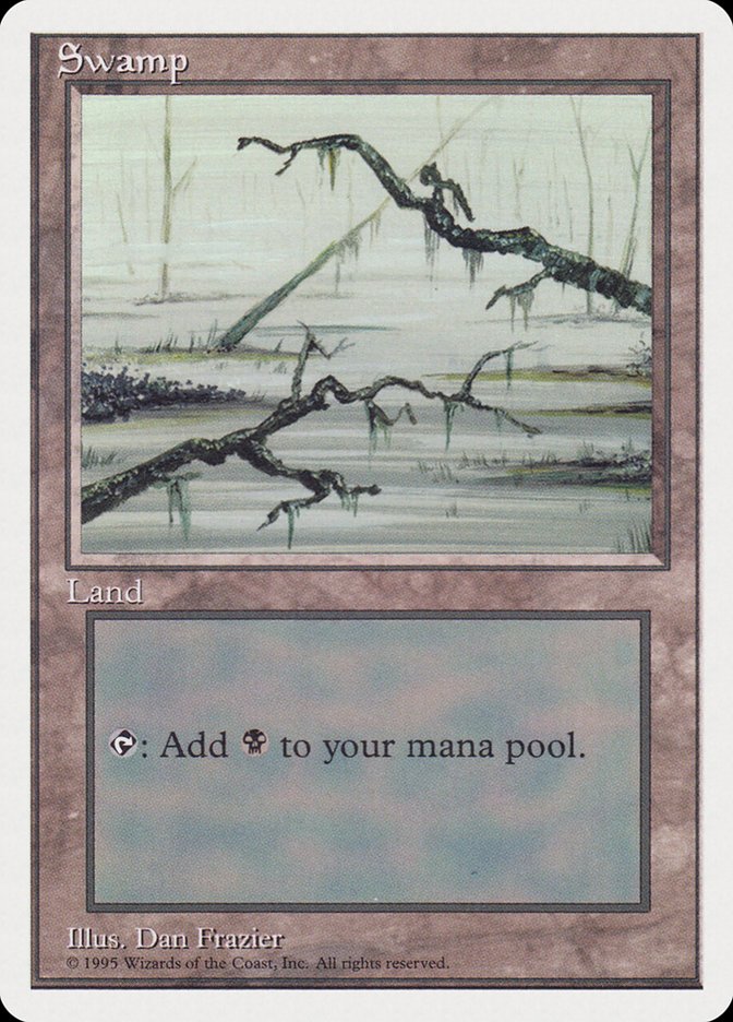 Swamp (Gray Water, Light Fog) [Rivals Quick Start Set] | Black Swamp Games