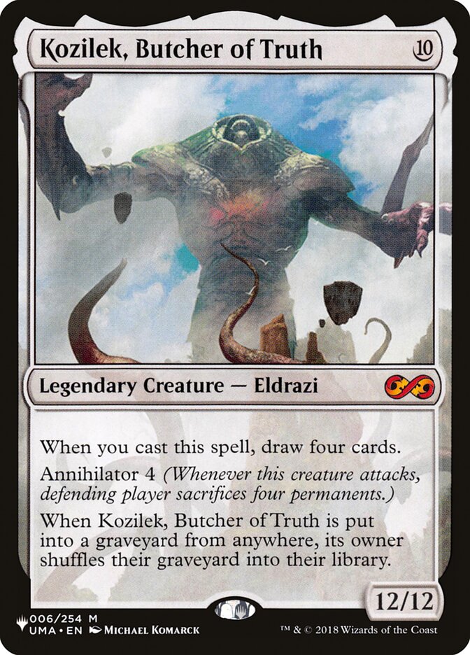 Kozilek, Butcher of Truth [The List] | Black Swamp Games