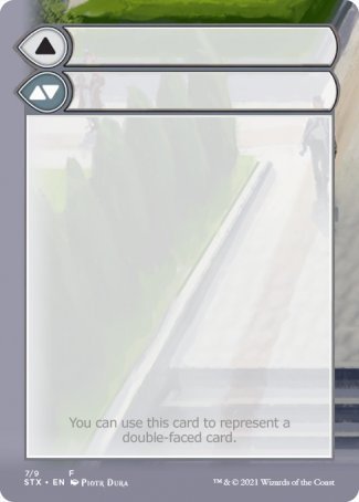 Helper Card (7/9) [Strixhaven: School of Mages Tokens] | Black Swamp Games