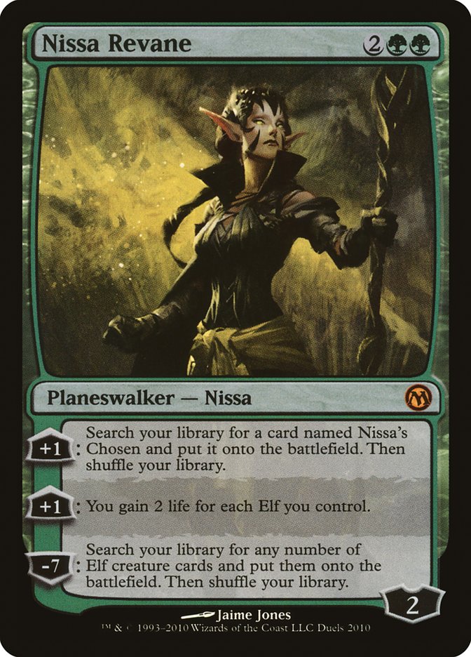 Nissa Revane (Duels of the Planeswalkers Promos) [Duels of the Planeswalkers Promos 2010] | Black Swamp Games