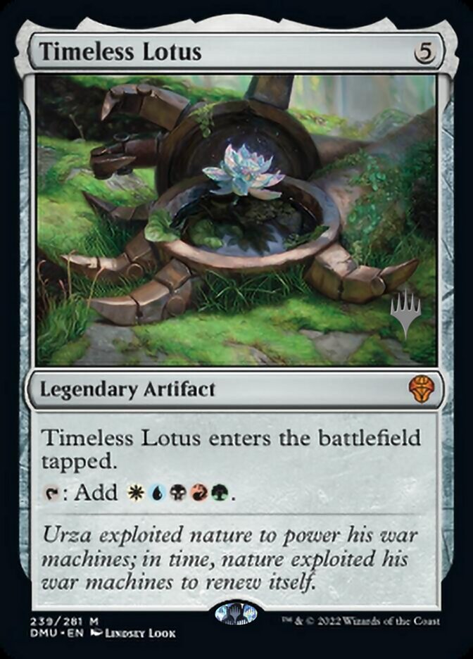 Timeless Lotus (Promo Pack) [Dominaria United Promos] | Black Swamp Games