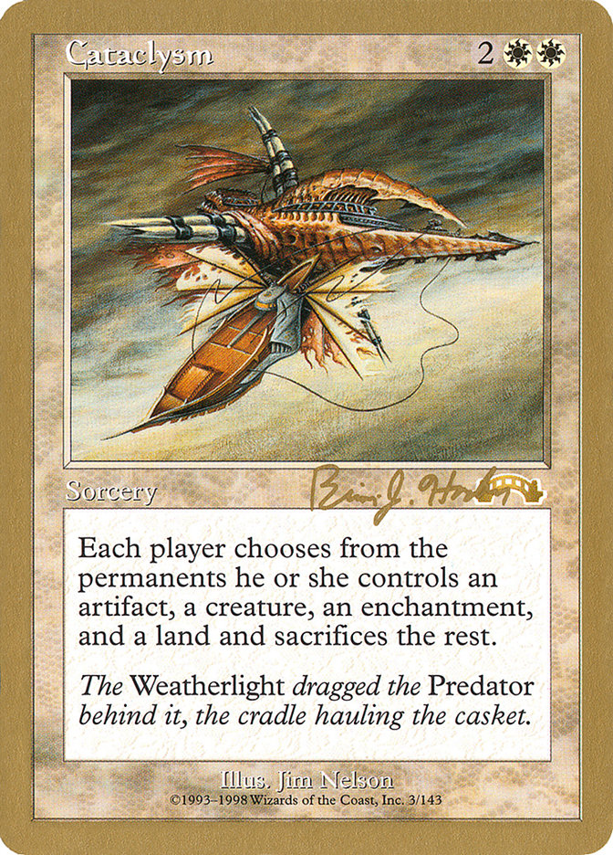 Cataclysm (Brian Hacker) [World Championship Decks 1998] | Black Swamp Games