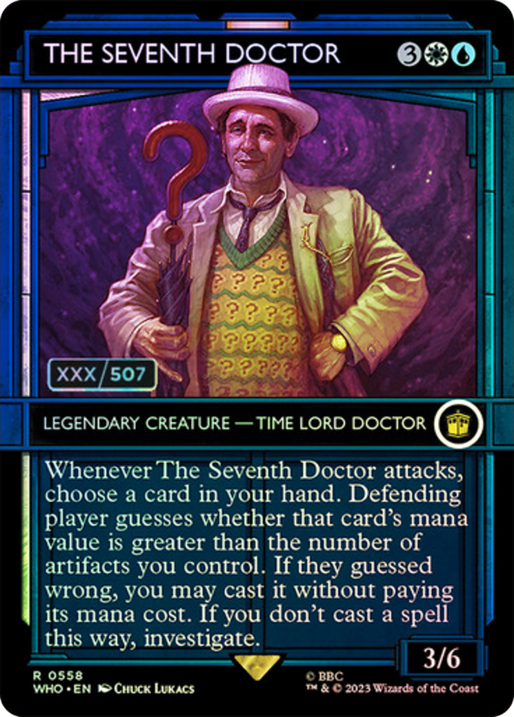 The Seventh Doctor (Serial Numbered) [Doctor Who] | Black Swamp Games