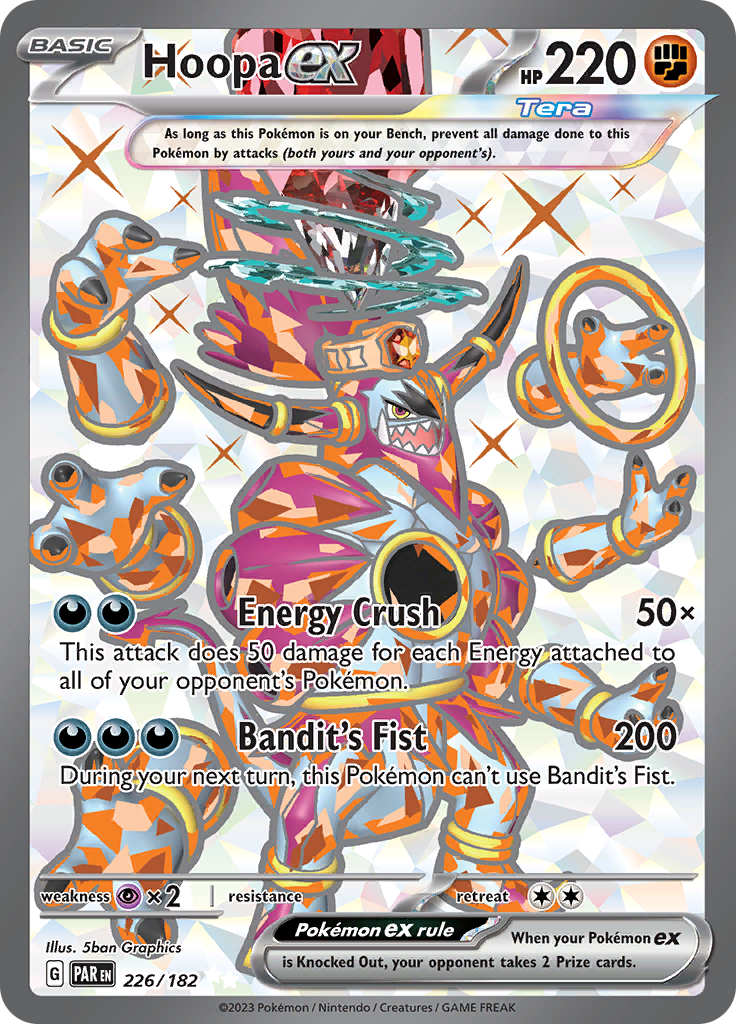 Hoopa ex (226/182) [Scarlet & Violet: Paradox Rift] | Black Swamp Games