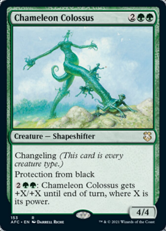 Chameleon Colossus [Dungeons & Dragons: Adventures in the Forgotten Realms Commander] | Black Swamp Games
