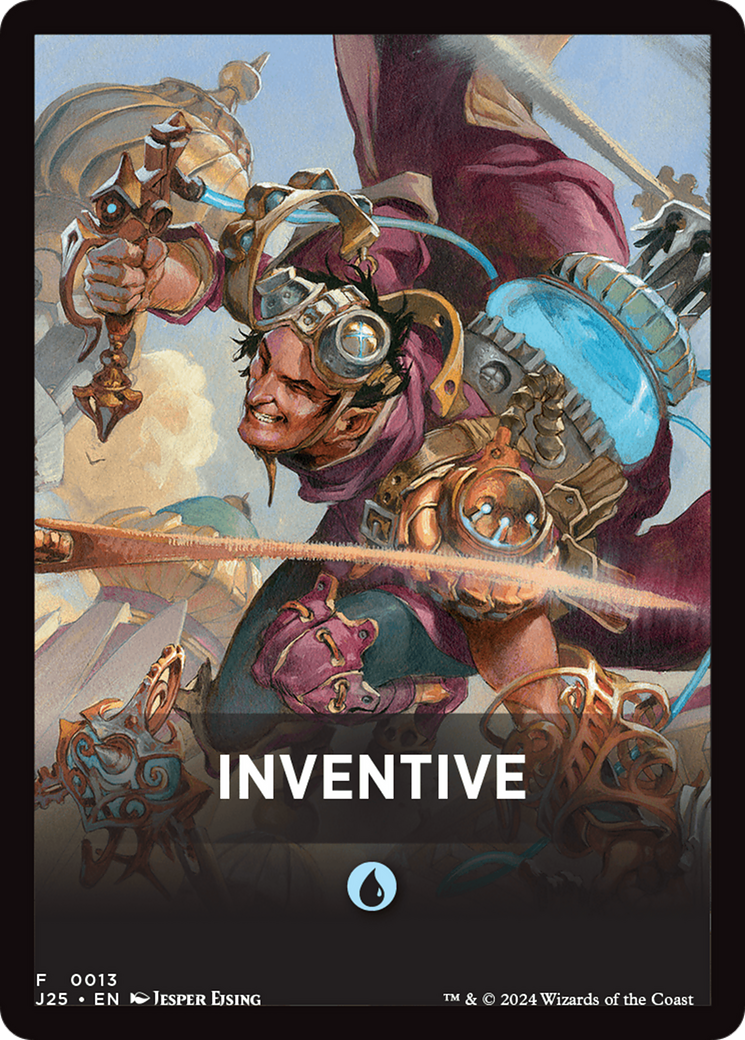 Inventive Theme Card [Foundations Jumpstart Front Cards] | Black Swamp Games