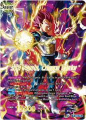 Vegeta // SSG Vegeta, Crimson Warrior (Gold Stamped) (P-360) [Promotion Cards] | Black Swamp Games