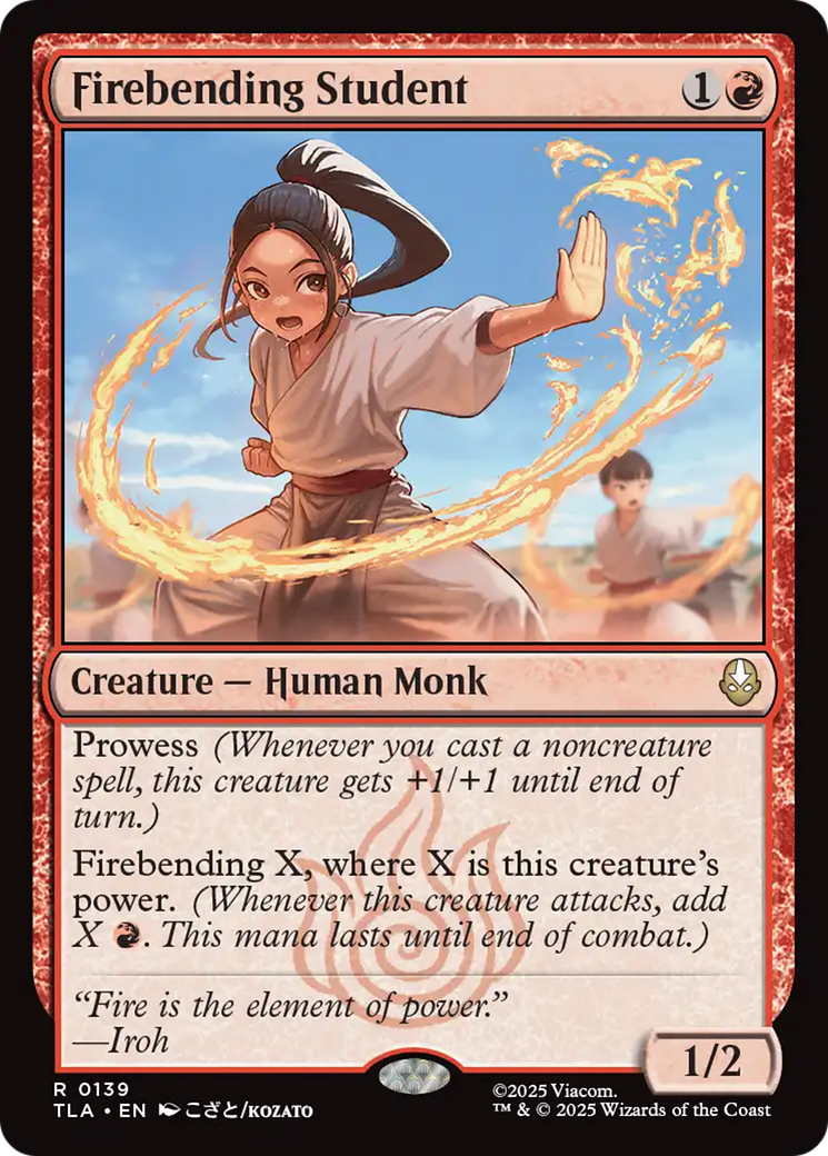 Firebending Student [Avatar: The Last Airbender] | Black Swamp Games