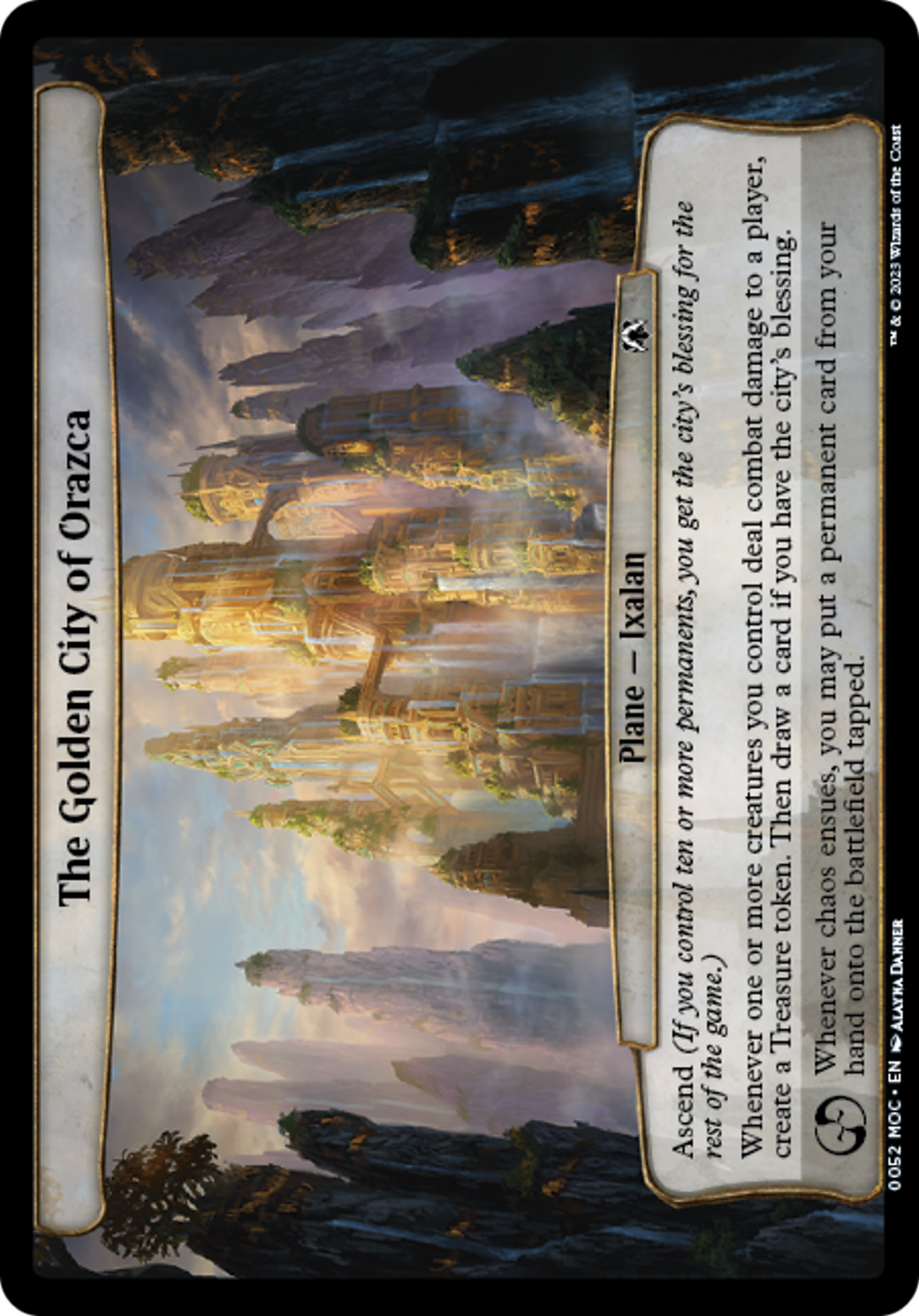 The Golden City of Orazca [March of the Machine Commander] | Black Swamp Games