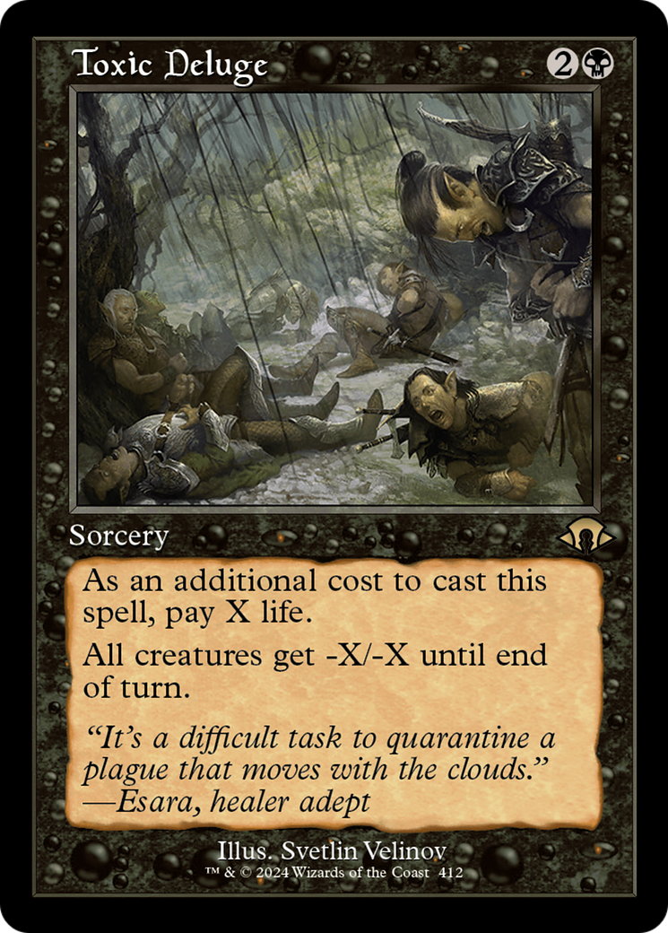 Toxic Deluge (Retro) [Modern Horizons 3] | Black Swamp Games