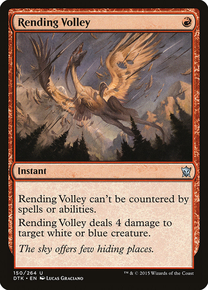 Rending Volley [Dragons of Tarkir] | Black Swamp Games