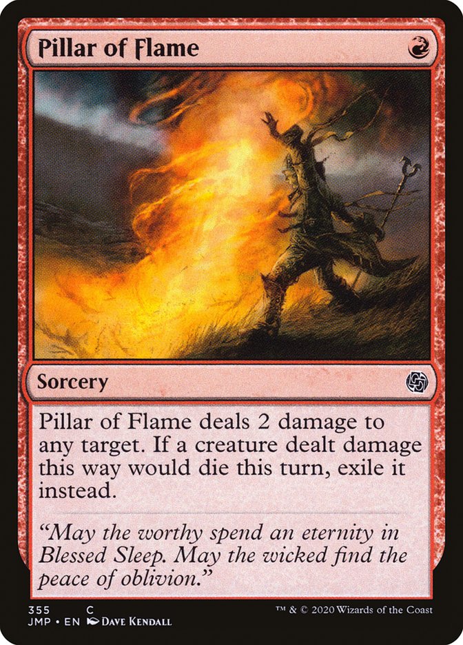 Pillar of Flame [Jumpstart] | Black Swamp Games