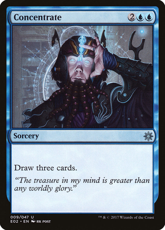 Concentrate [Explorers of Ixalan] | Black Swamp Games