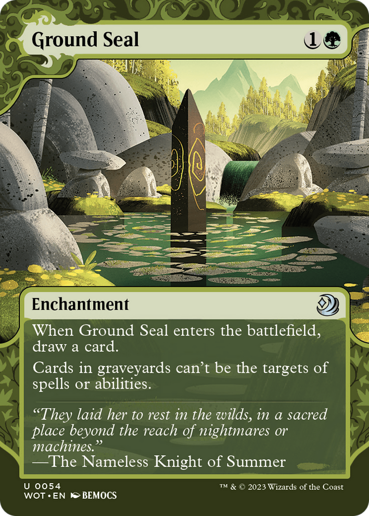 Ground Seal [Wilds of Eldraine: Enchanting Tales] | Black Swamp Games