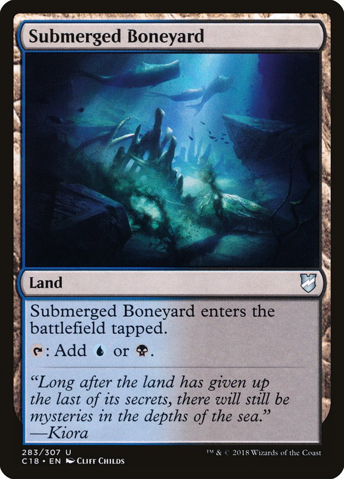 Submerged Boneyard [Commander 2018] | Black Swamp Games