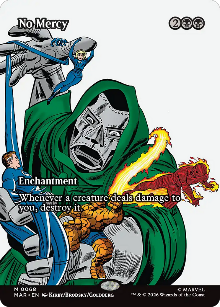 No Mercy (Borderless) [Marvel Universe: Eternal-Legal] | Black Swamp Games