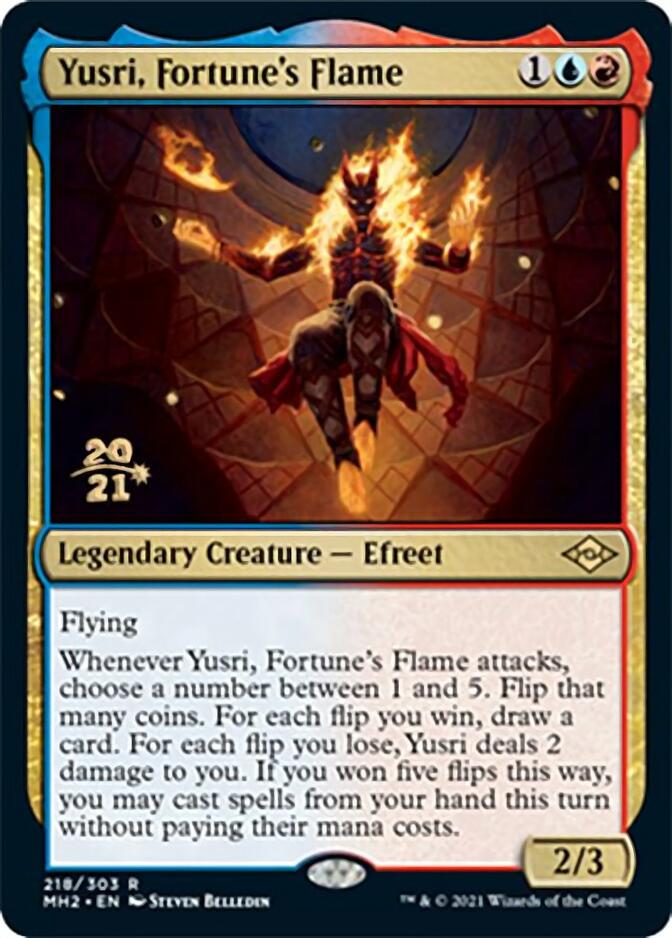 Yusri, Fortune's Flame [Modern Horizons 2 Prerelease Promos] | Black Swamp Games