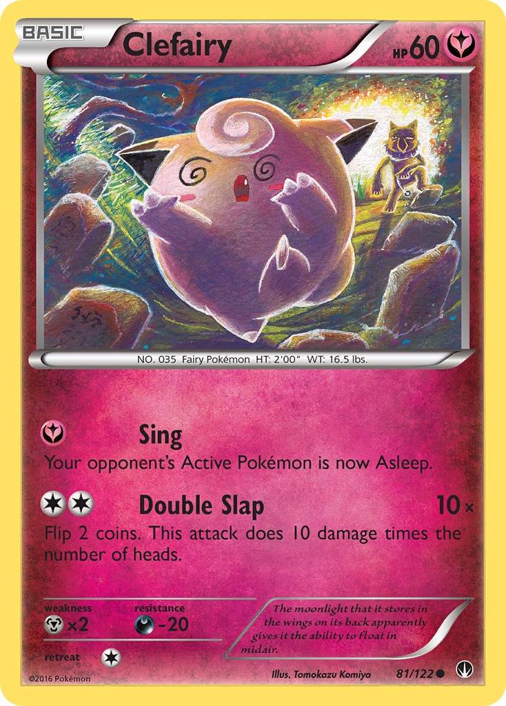Clefairy (81/122) [XY: BREAKpoint] | Black Swamp Games