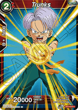 Trunks (Common) (BT13-014) [Supreme Rivalry] | Black Swamp Games