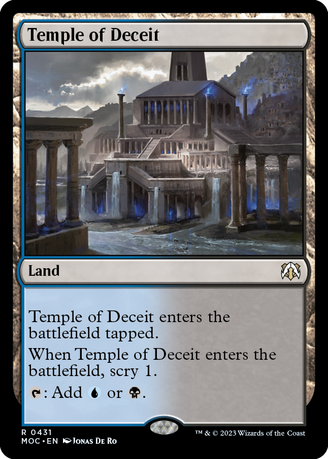 Temple of Deceit [March of the Machine Commander] | Black Swamp Games