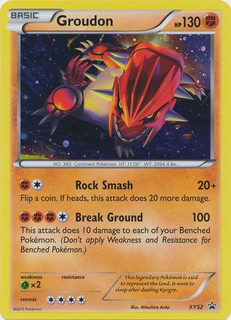 Groudon (XY52) (Jumbo Card) [XY: Black Star Promos] | Black Swamp Games