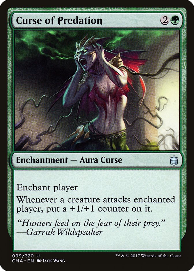 Curse of Predation [Commander Anthology] | Black Swamp Games