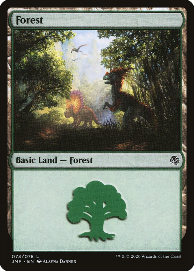 Forest (73) [Jumpstart] | Black Swamp Games