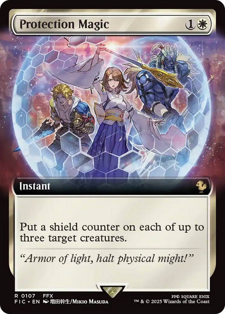 Protection Magic (Extended Art) [FINAL FANTASY Commander] | Black Swamp Games