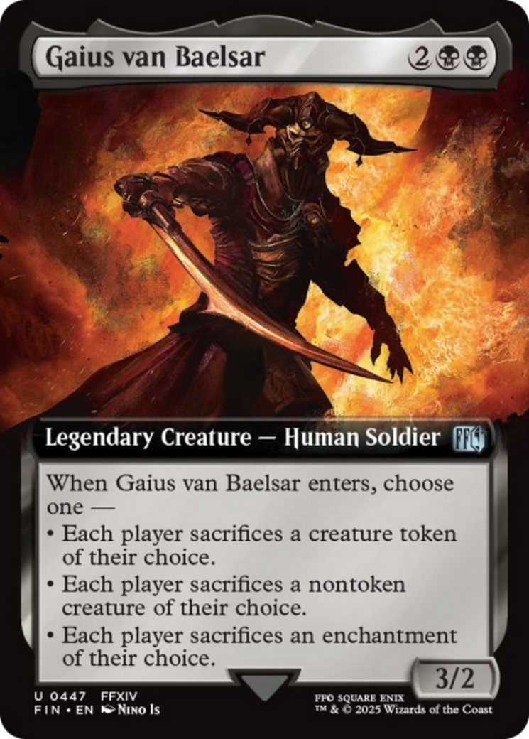 Gaius van Baelsar (Extended Art) [FINAL FANTASY] | Black Swamp Games