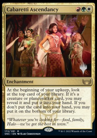 Cabaretti Ascendancy (Promo Pack) [Streets of New Capenna Promos] | Black Swamp Games