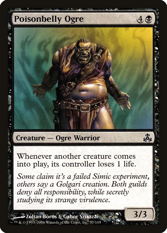 Poisonbelly Ogre [Guildpact] | Black Swamp Games