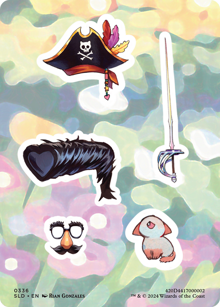 Sticker Sheet (0336) [Secret Lair Drop Series] | Black Swamp Games