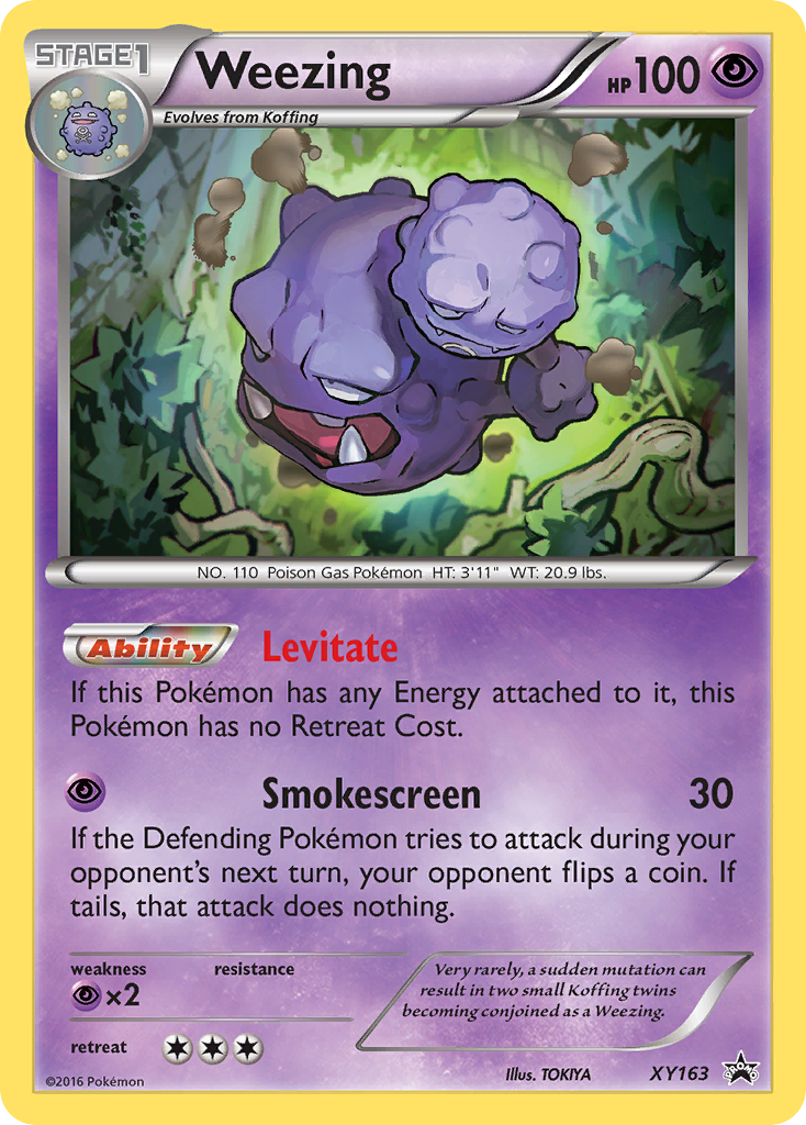 Weezing (XY163) [XY: Black Star Promos] | Black Swamp Games