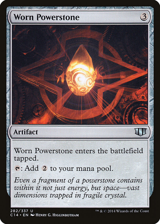 Worn Powerstone [Commander 2014] | Black Swamp Games